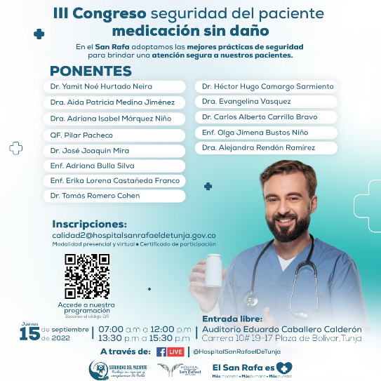 3° Congreso Seguridad del Paciente Medicación sin Daño   