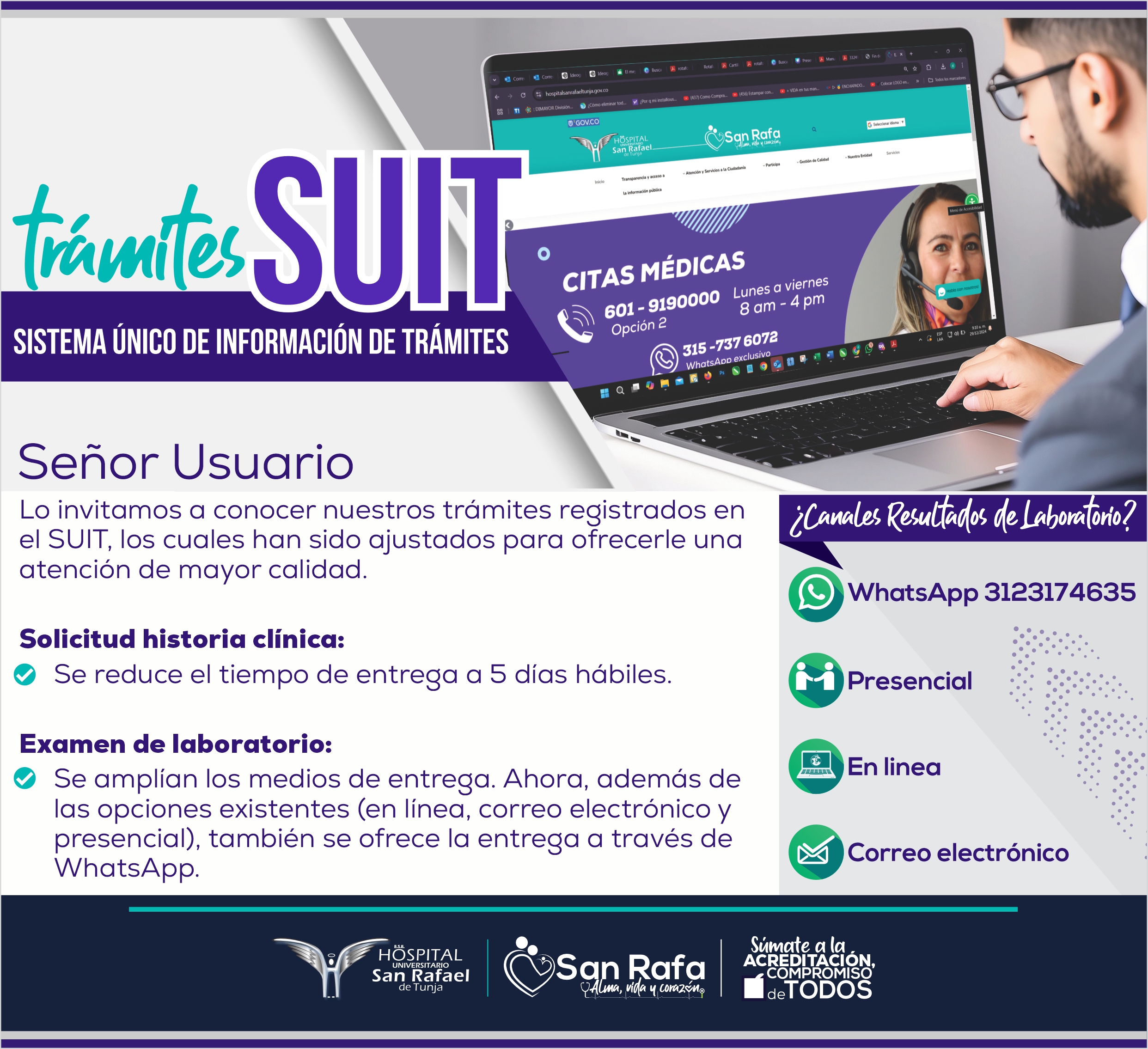 ¡Excelentes noticias! Se optimizan nuestros trámites registrados en el SUIT